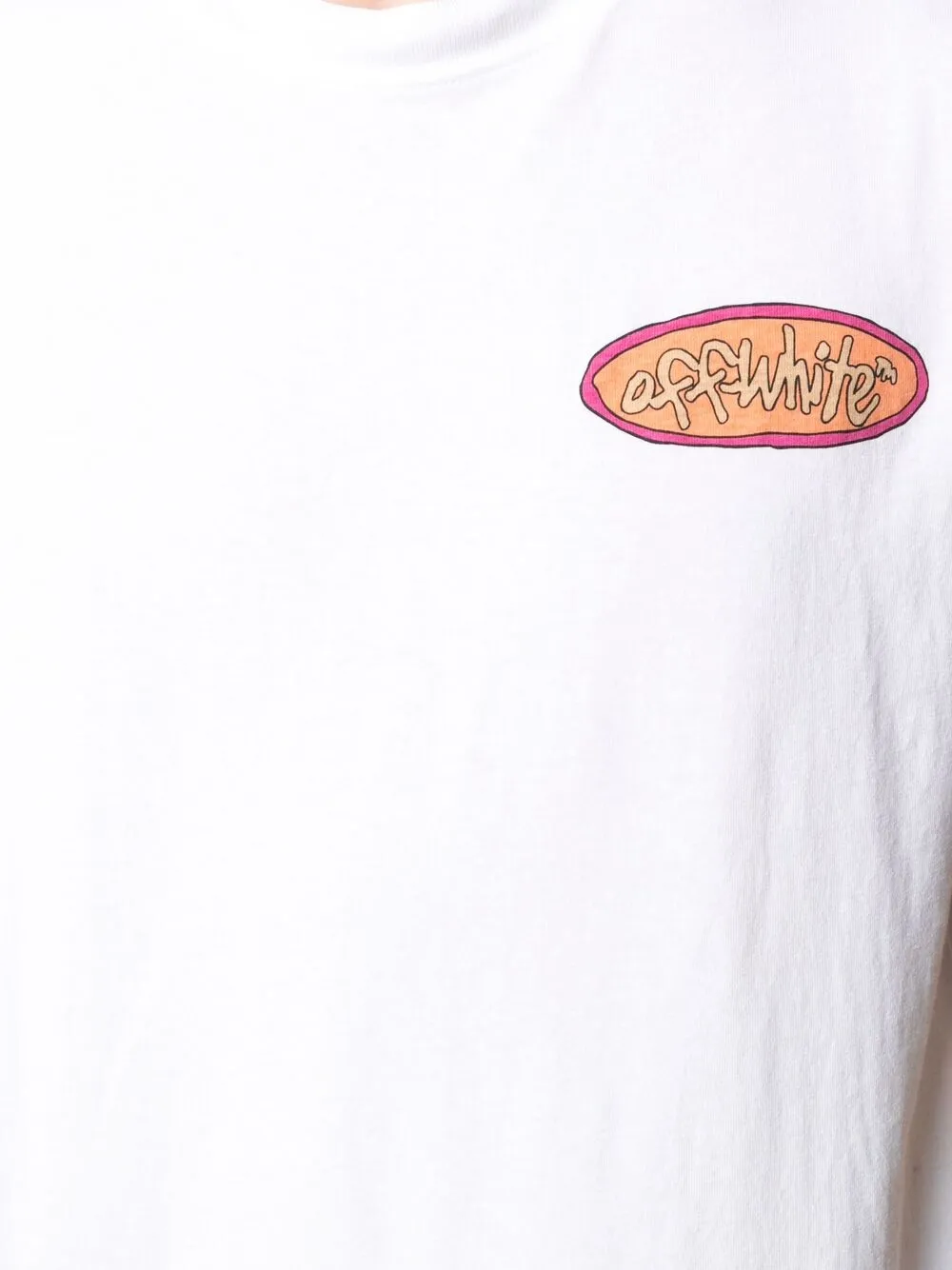 фото Off-white футболка с логотипом