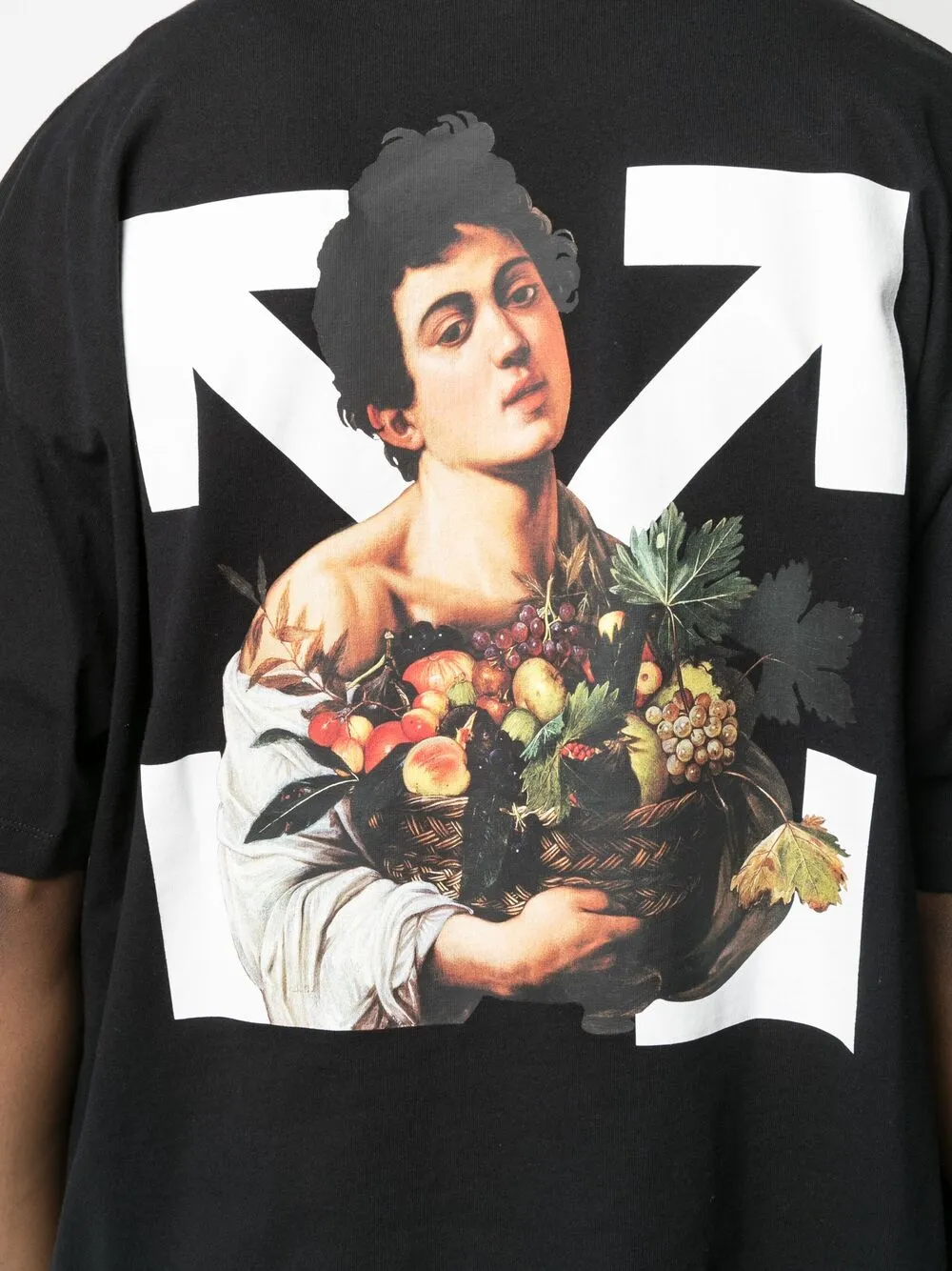 фото Off-white футболка caravaggio boy over