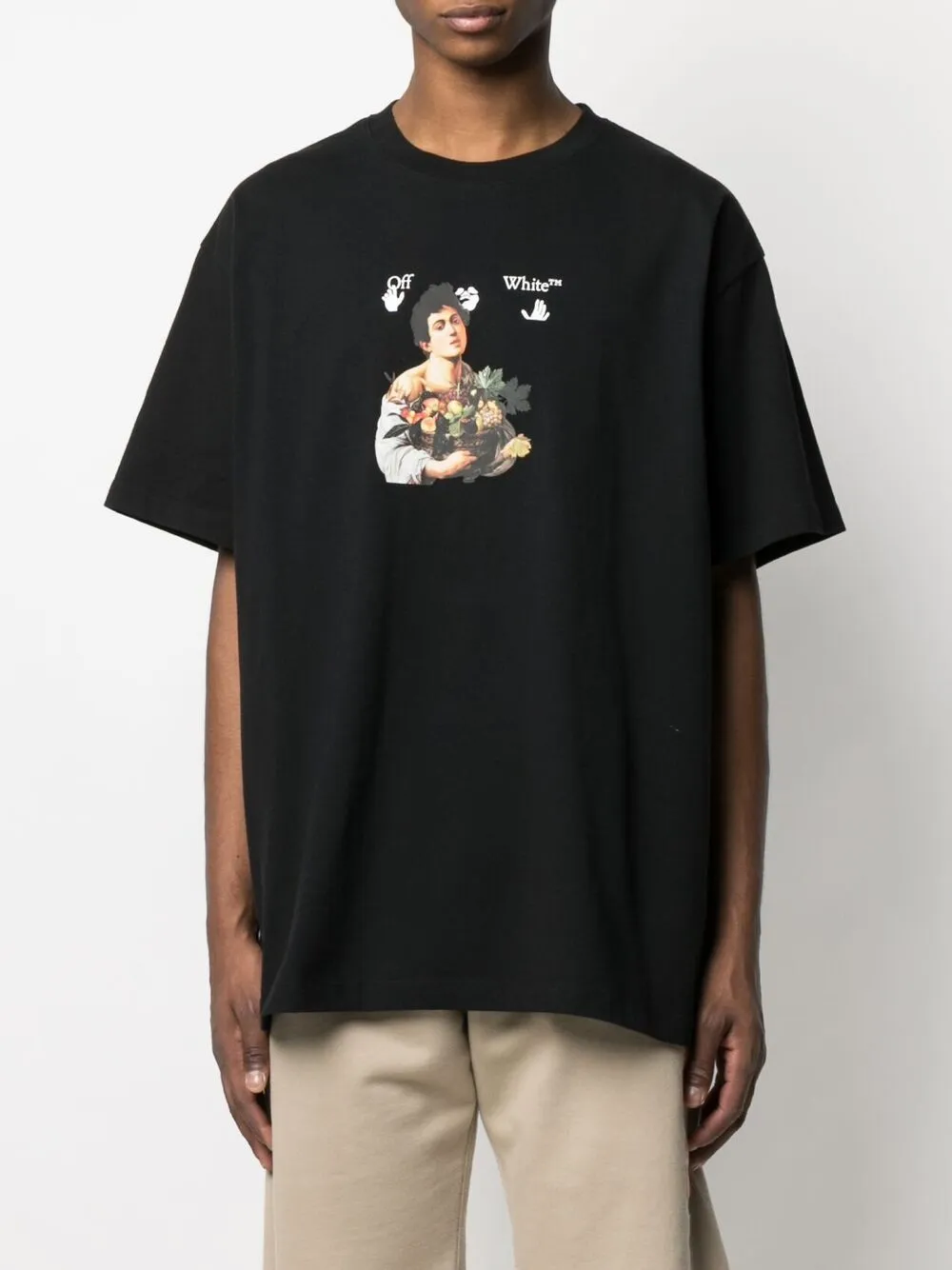 фото Off-white футболка caravaggio boy over