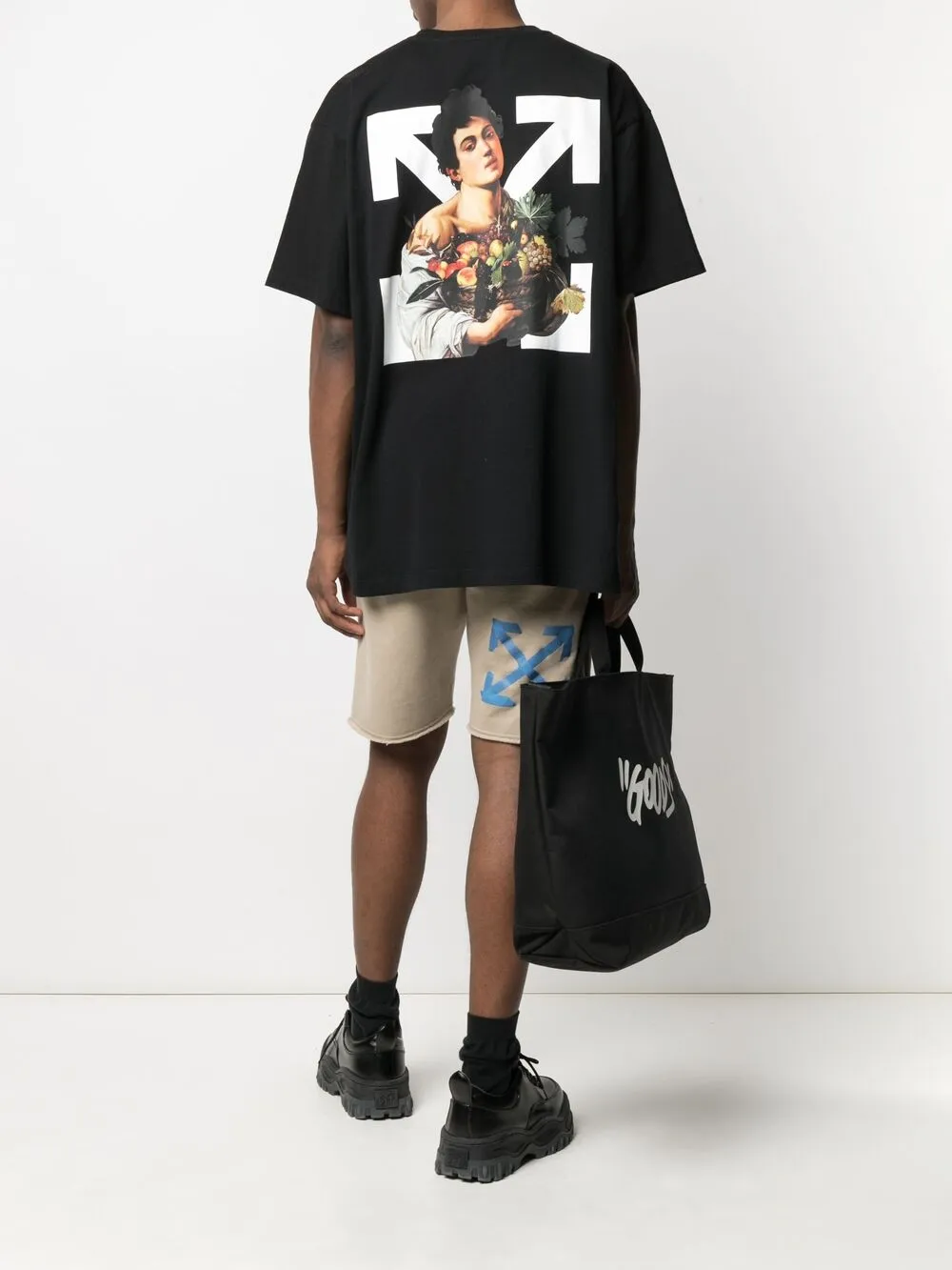 фото Off-white футболка caravaggio boy over