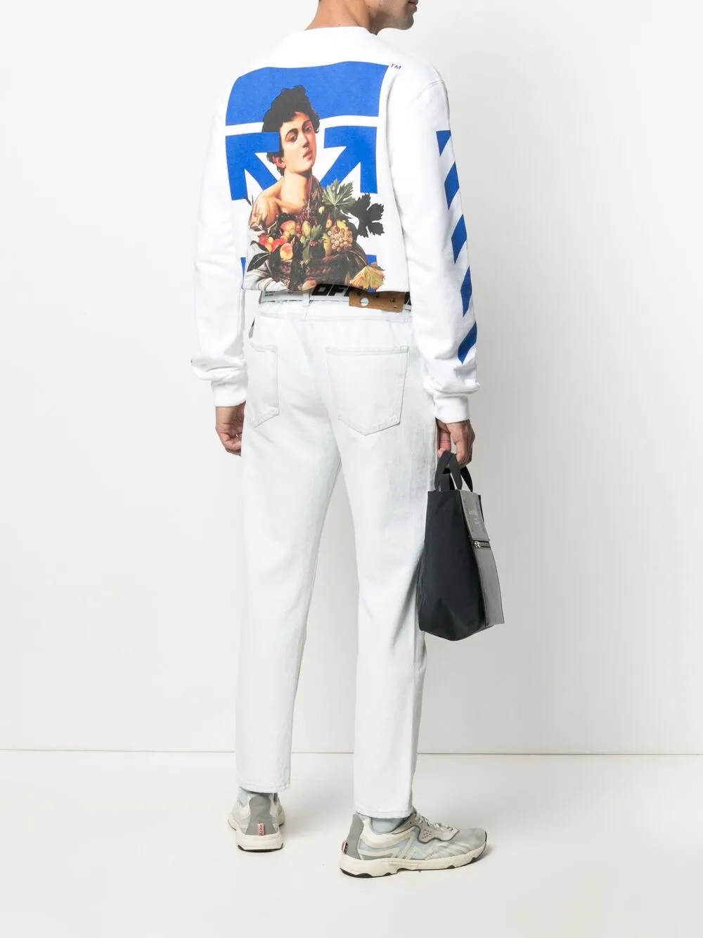 фото Off-white толстовка caravaggio boy marker
