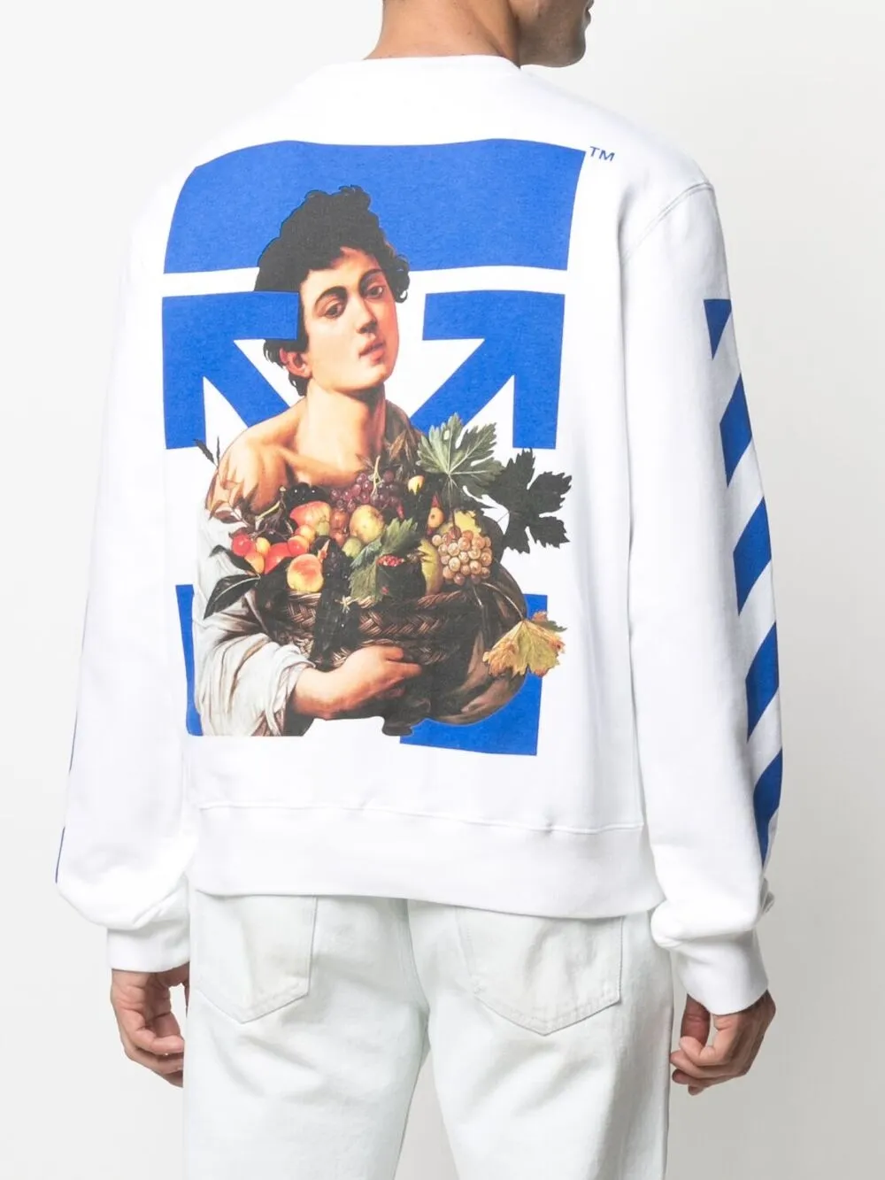 фото Off-white толстовка caravaggio boy marker