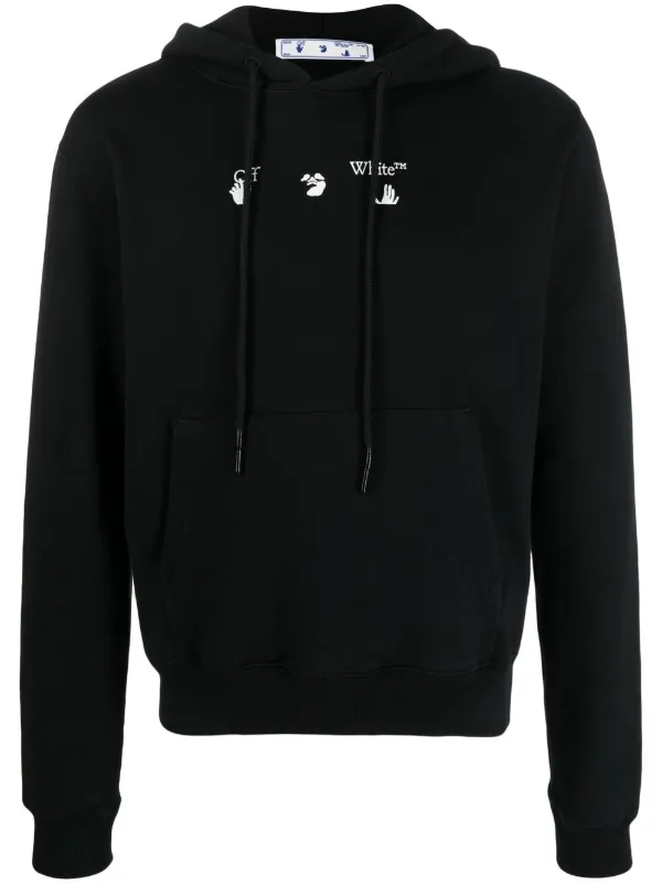 Off white hoodie fit clearance