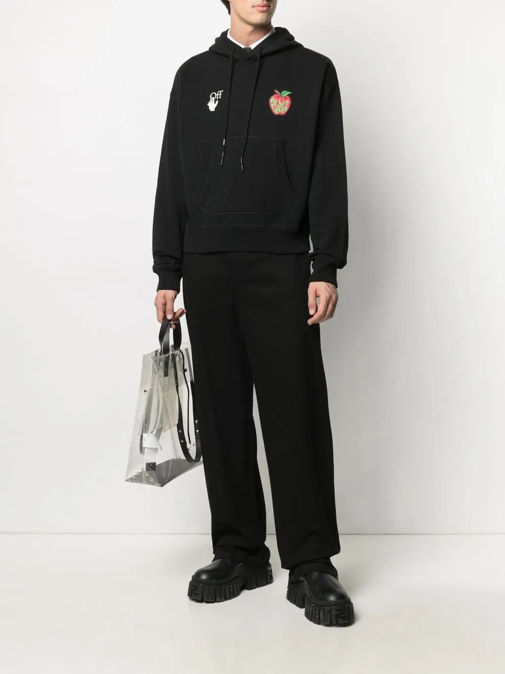 фото Off-white худи apple over