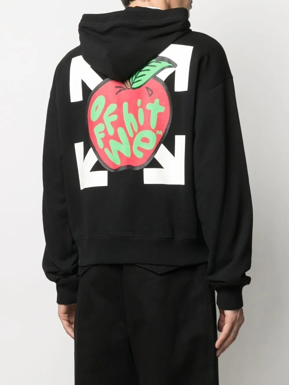 фото Off-white худи apple over