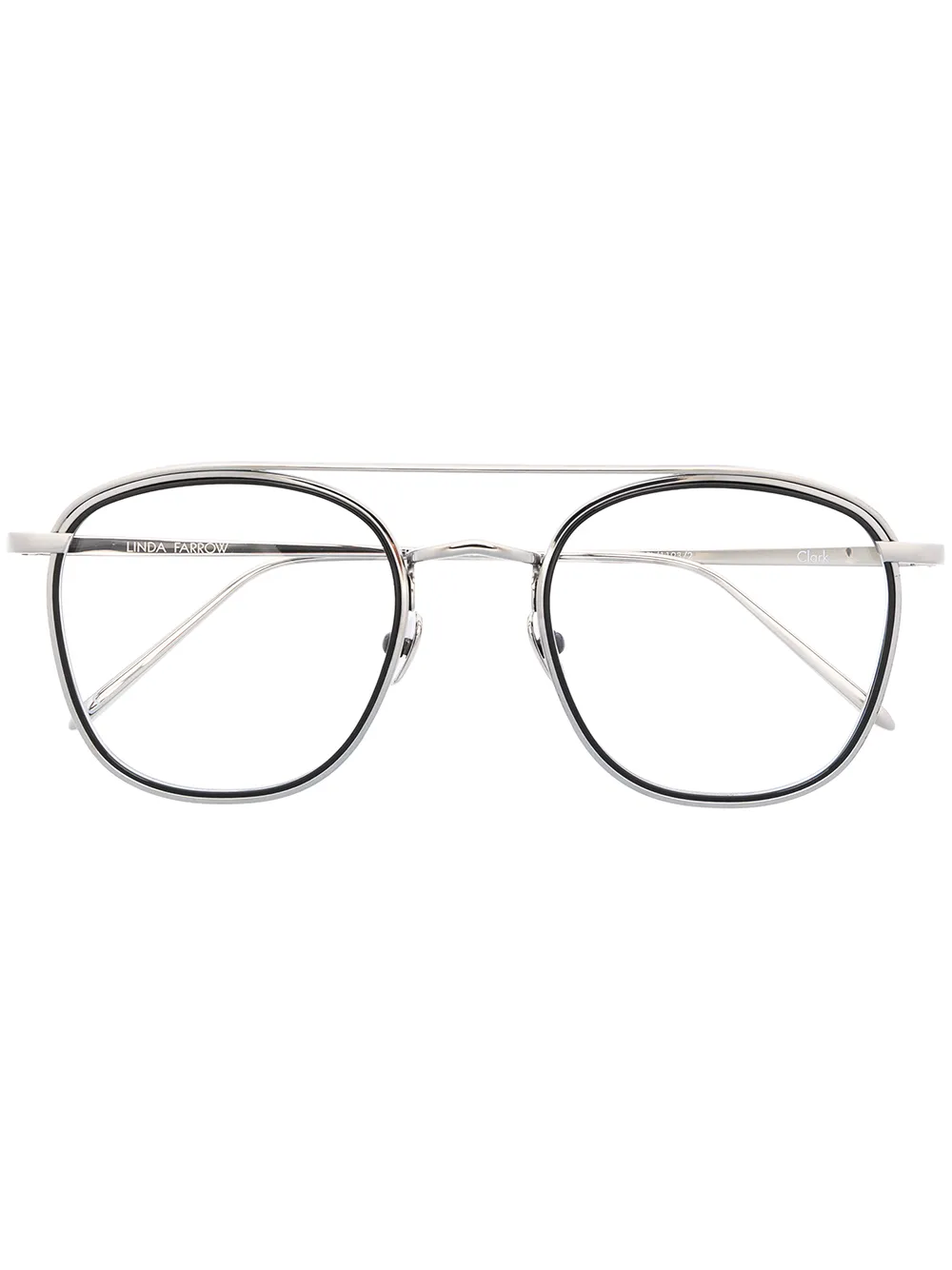 Linda Farrow очки-авиаторы