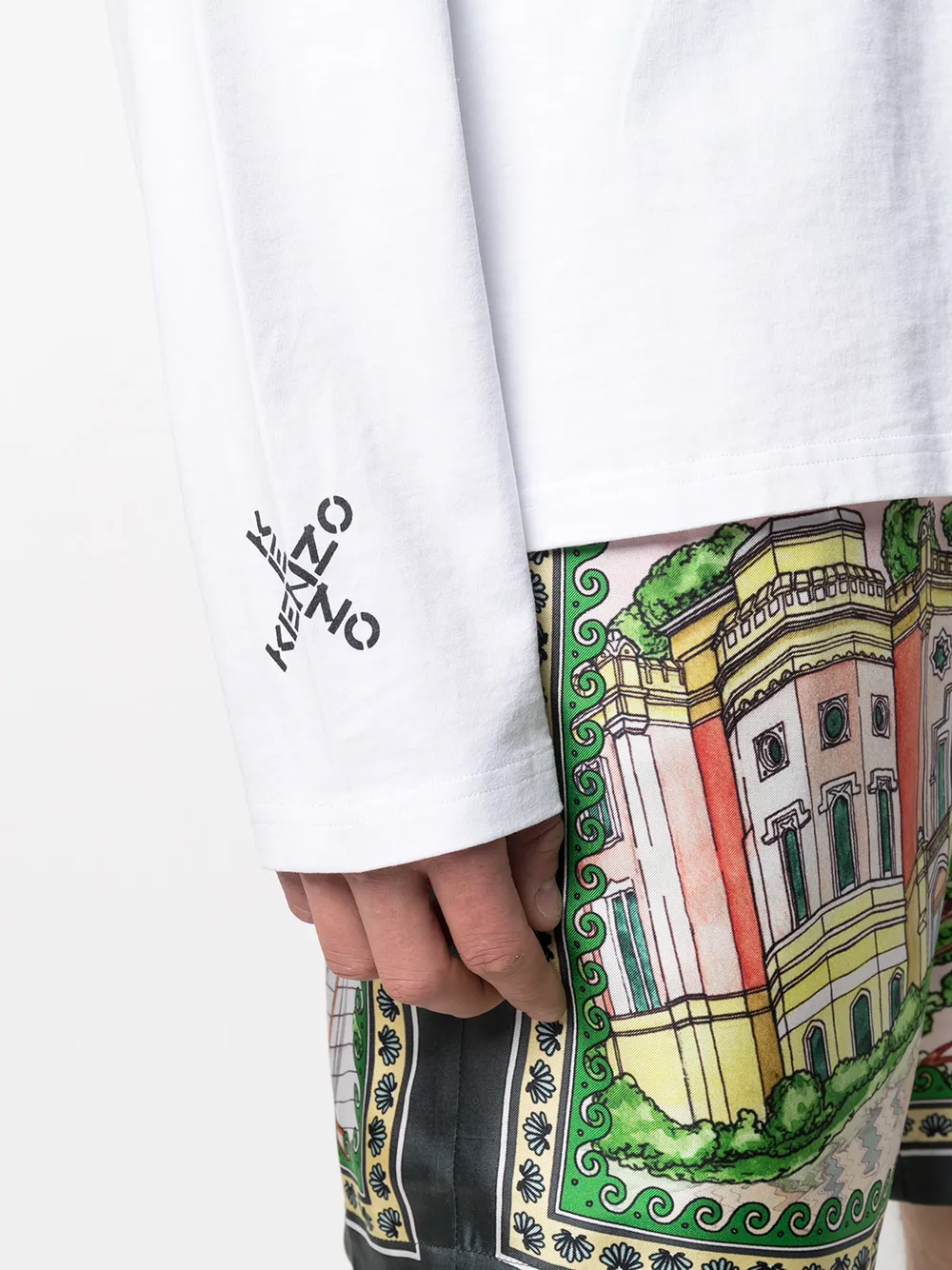 фото Kenzo толстовка с логотипом