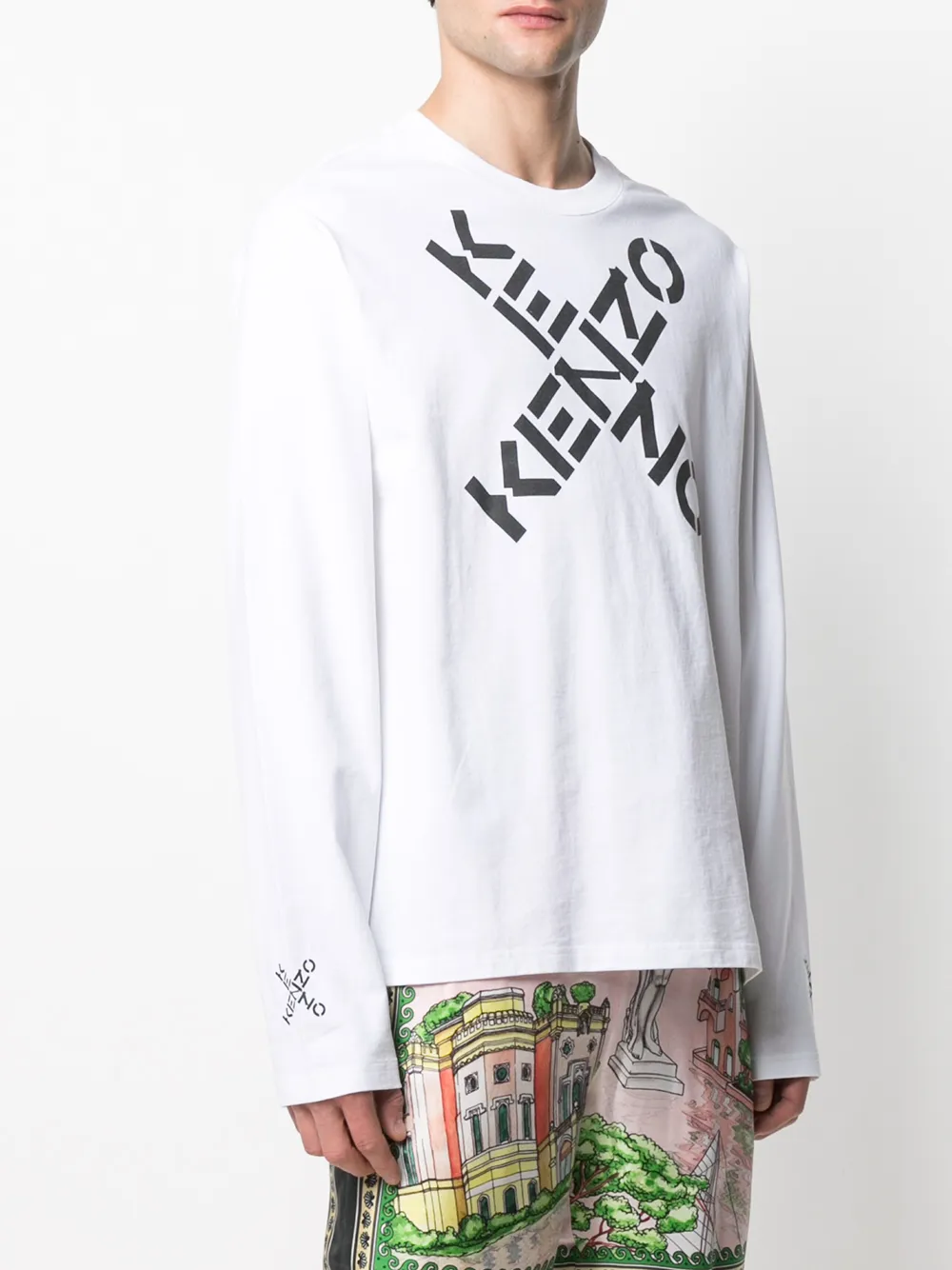 фото Kenzo толстовка с логотипом