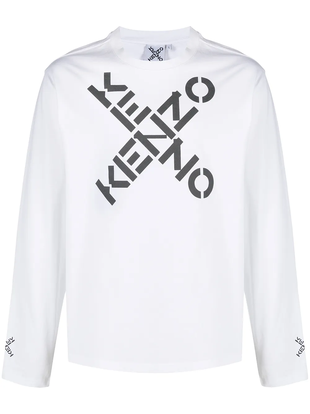 фото Kenzo толстовка с логотипом