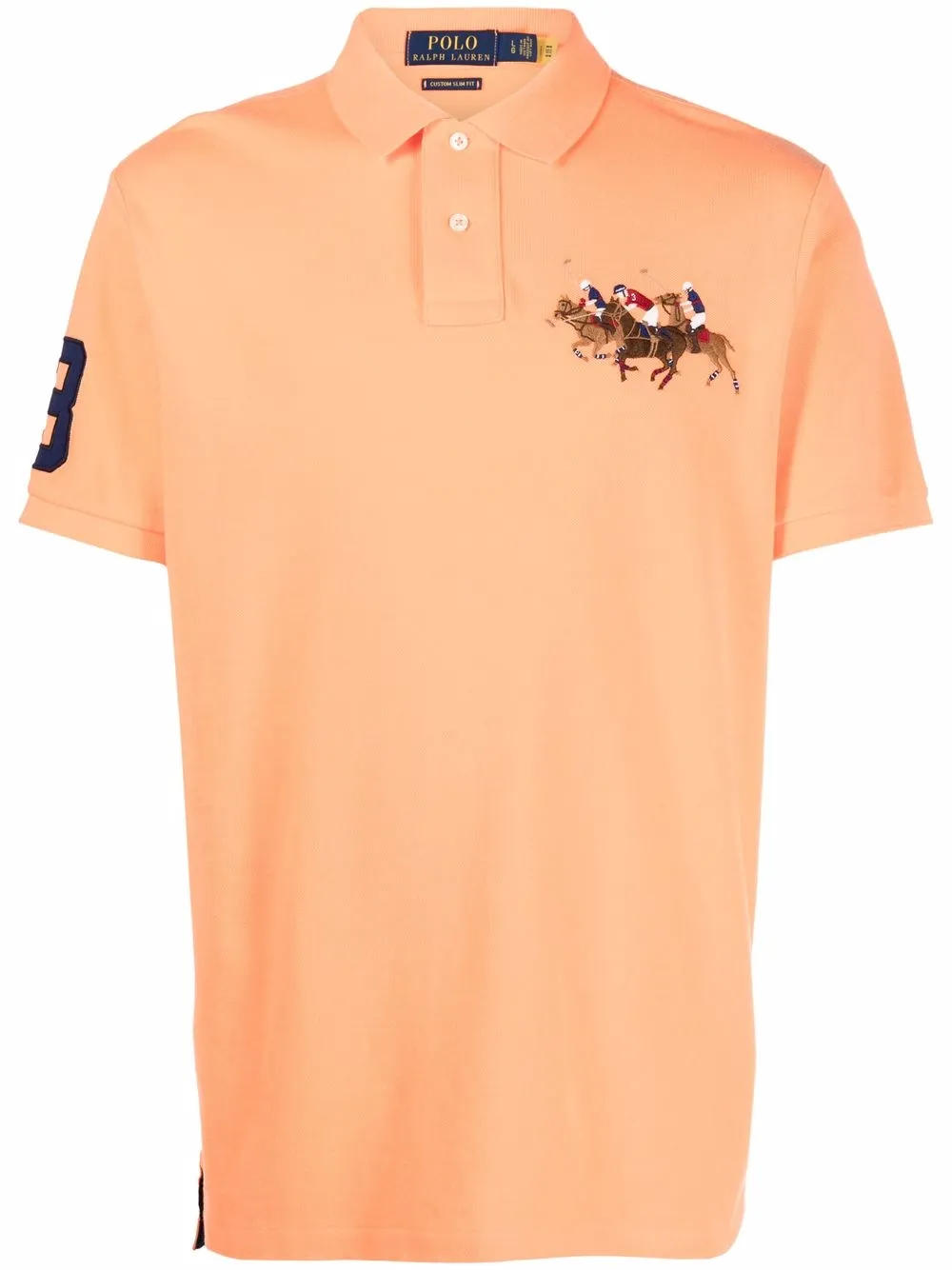 фото Polo ralph lauren рубашка поло с вышивкой polo pony