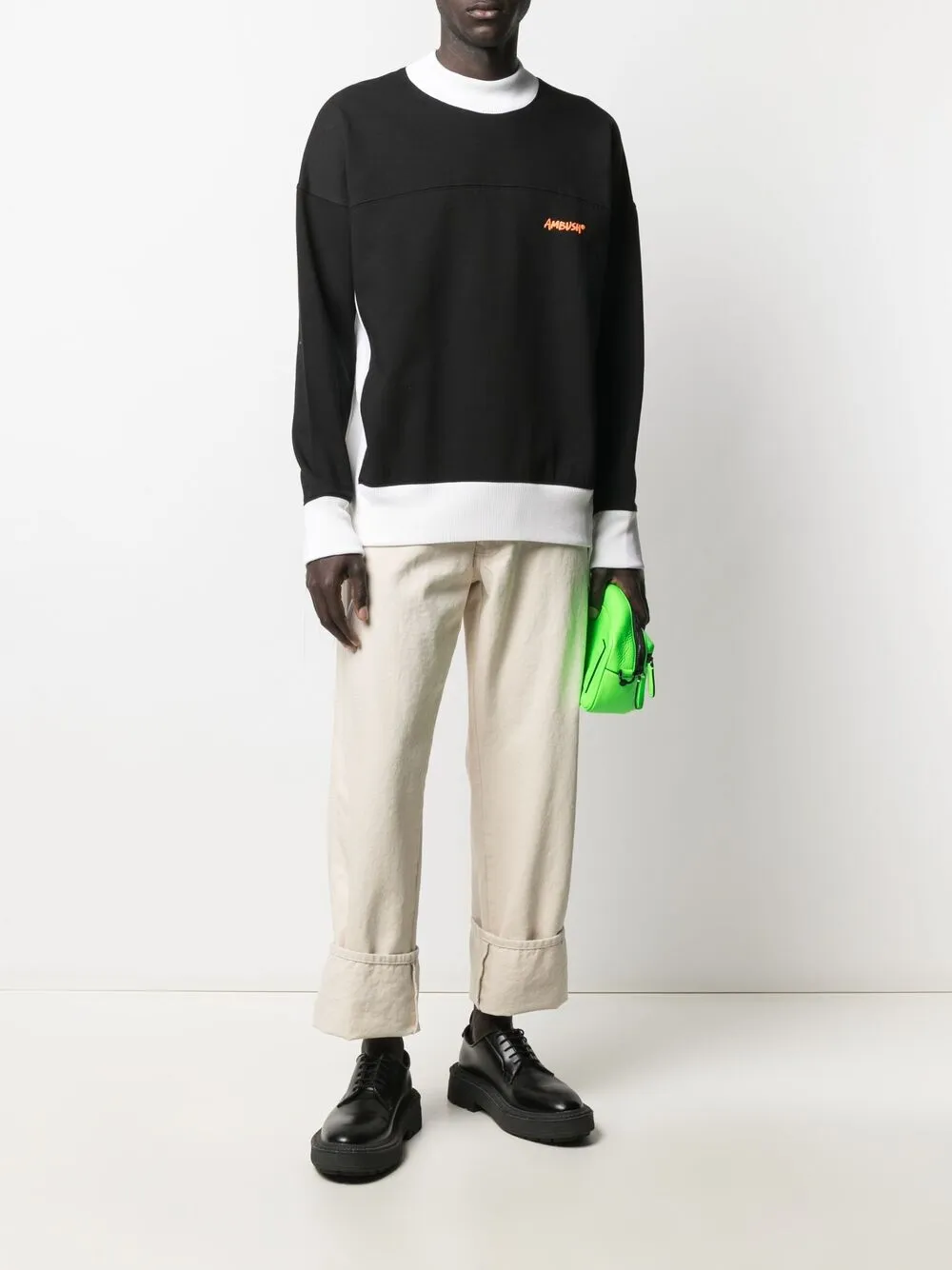 AMBUSH Fleece sweater - Zwart