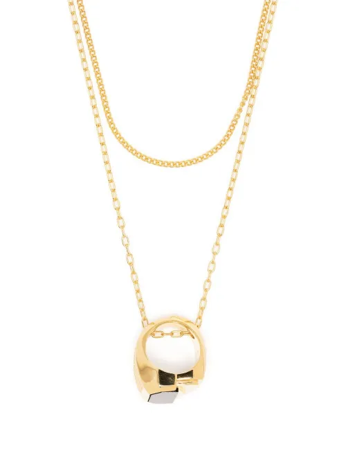 Collier en à détail de bague - AMBUSH - Modalova