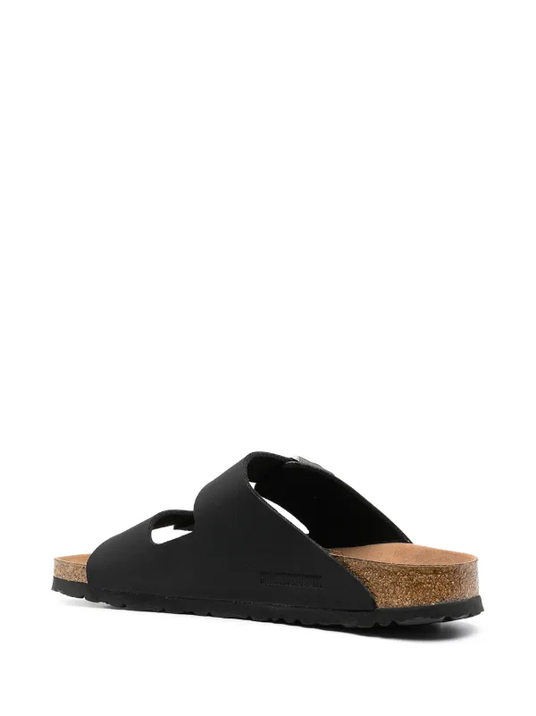 Birkenstock Sandália slip-on Com Fivela | Preto | FARFETCH BR