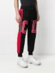 Gcds colour-block logo track trousers