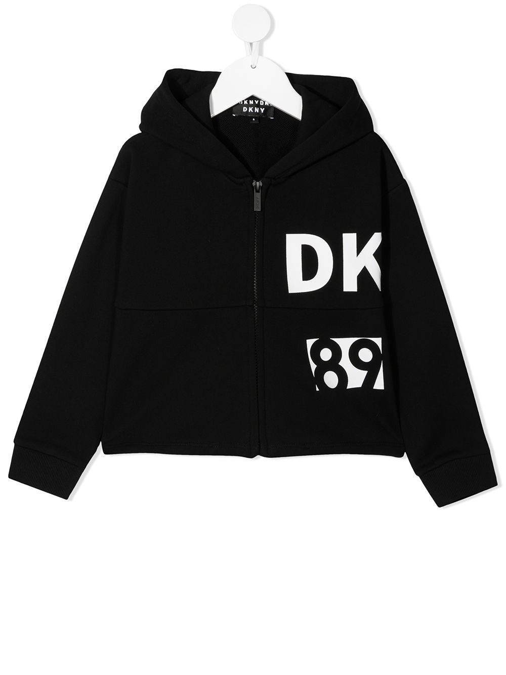 фото Dkny kids худи на молнии с логотипом