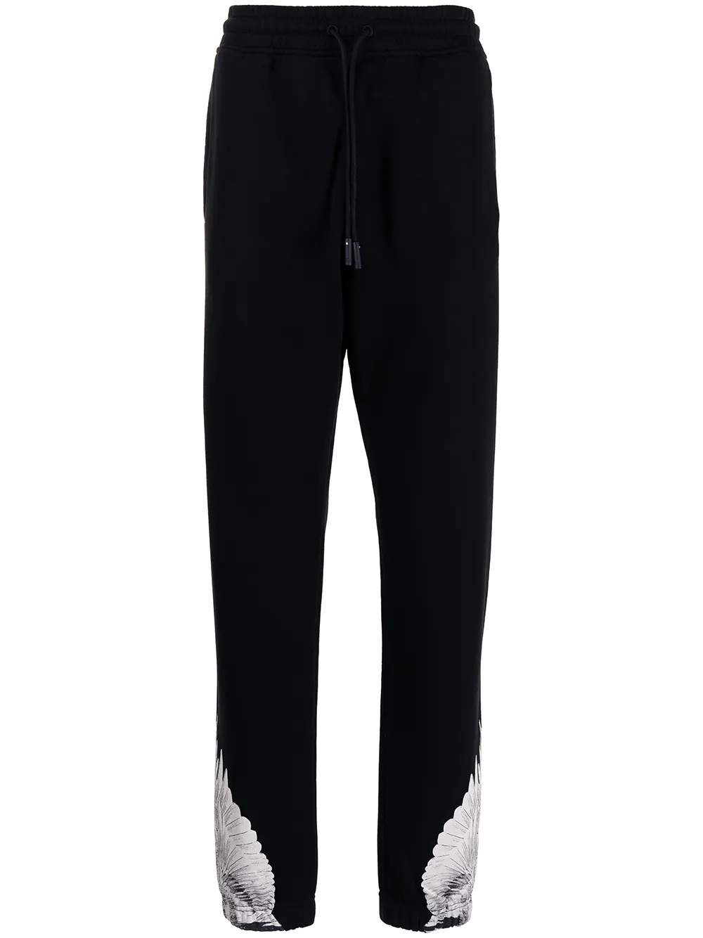 

Marcelo Burlon County of Milan pants con estampado Wings - Negro