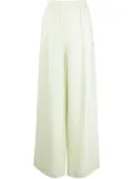 Off-White wide-leg trousers - Green