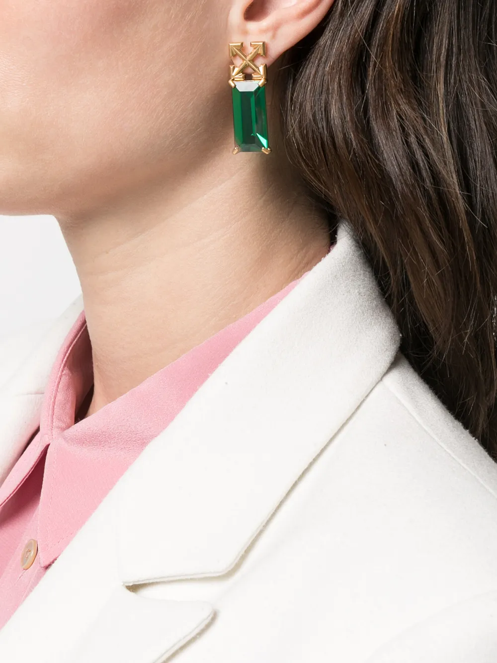 Image 2 of Off-White Arrows earrings
