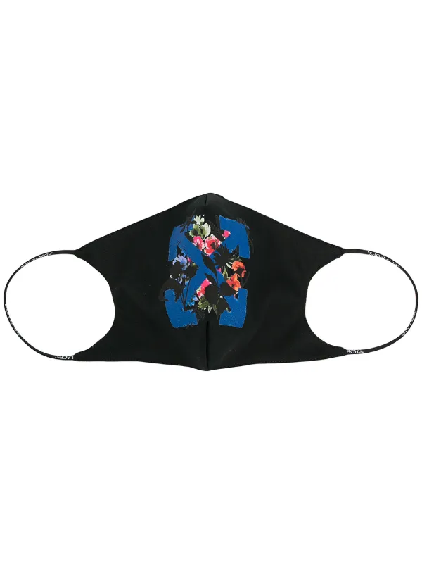 アクセサリーその他 OFF-WHITE WOMEN Arrows-motif Face Mask Black/Multicolour 16251828_31655629_600.jpg