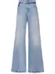 Imagem 1 de Miu Miu Calça jeans flare cintura alta