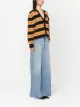 Miu Miu Calça jeans flare cintura alta