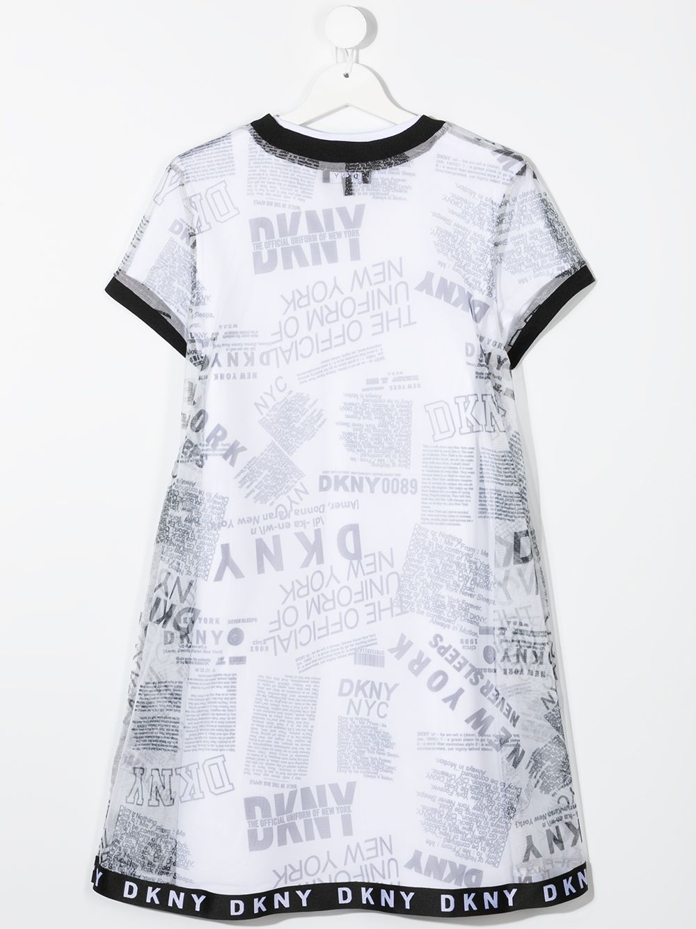 фото Dkny kids платье с логотипом