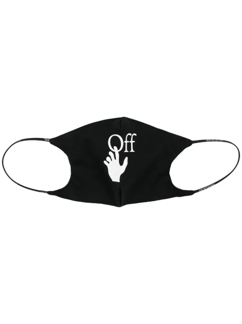 Off-White Hand logo face mask