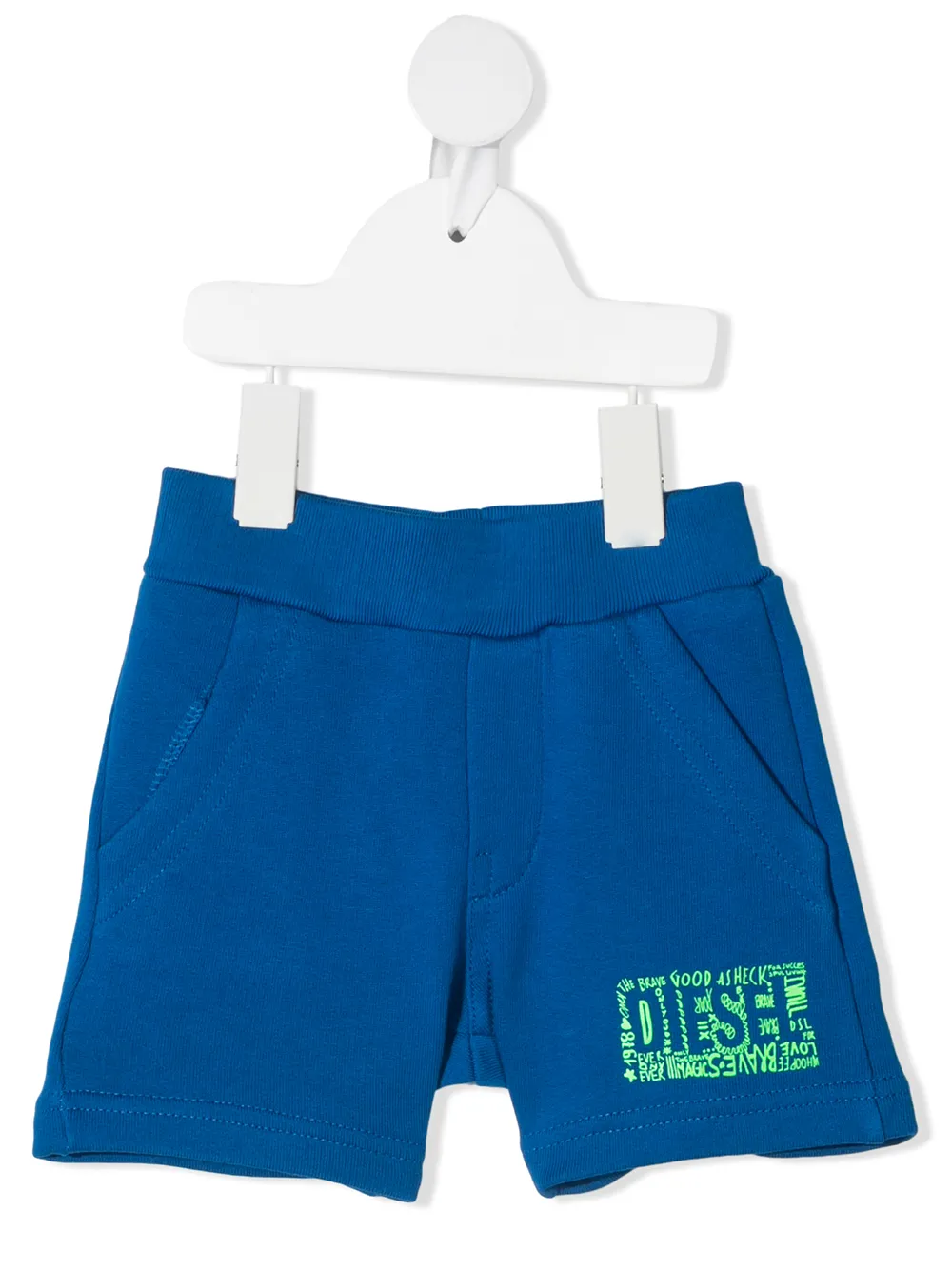 фото Diesel kids спортивные шорты с логотипом