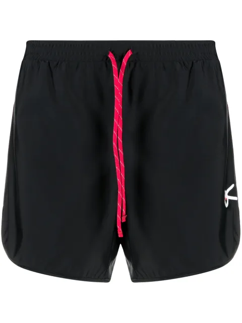 District Vision logo-print track shorts