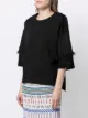 Coohem short-sleeve knit top