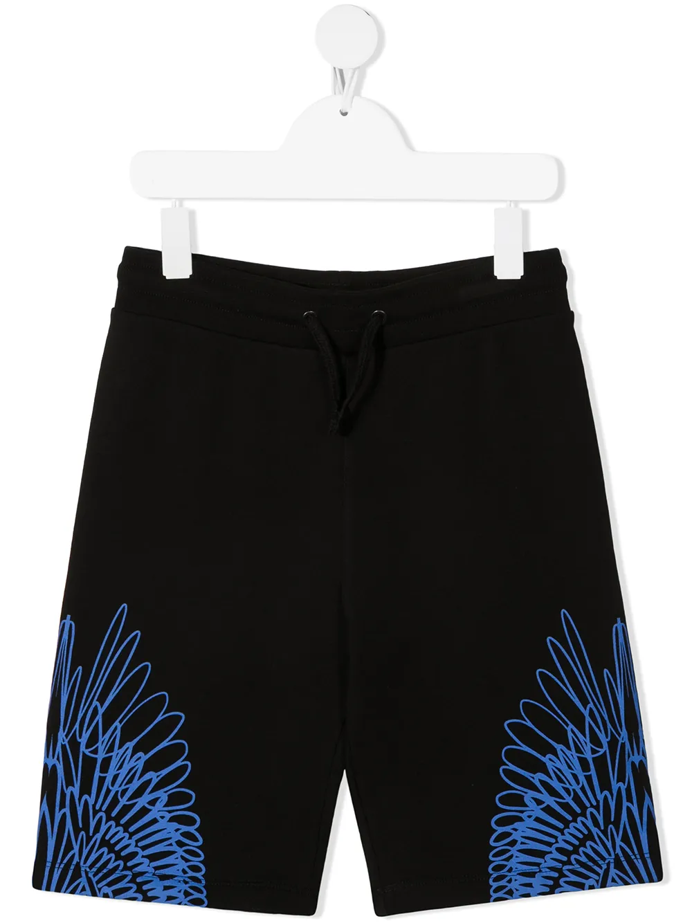 фото Marcelo burlon county of milan kids спортивные шорты с принтом wings