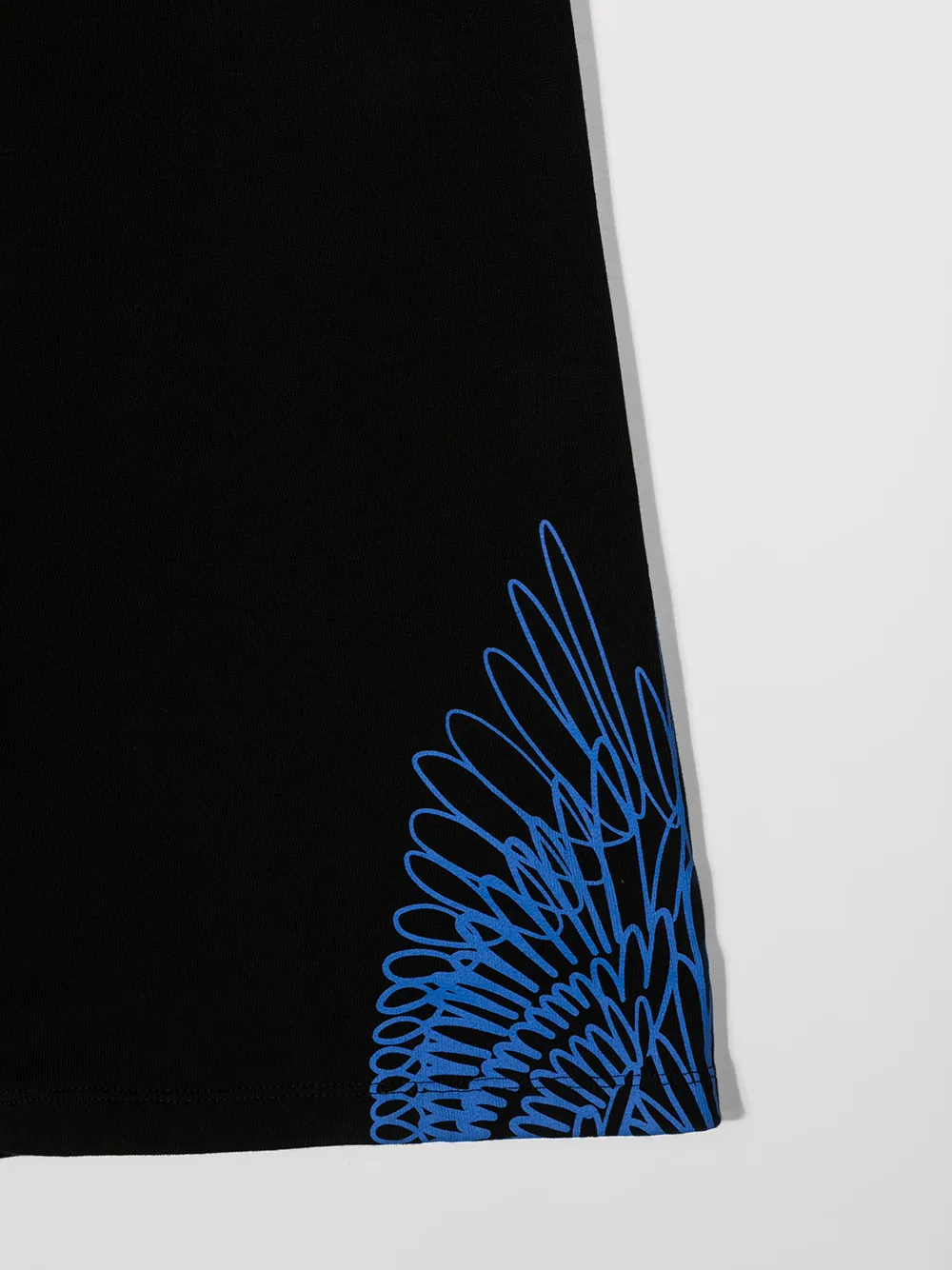 фото Marcelo burlon county of milan kids спортивные шорты с принтом wings