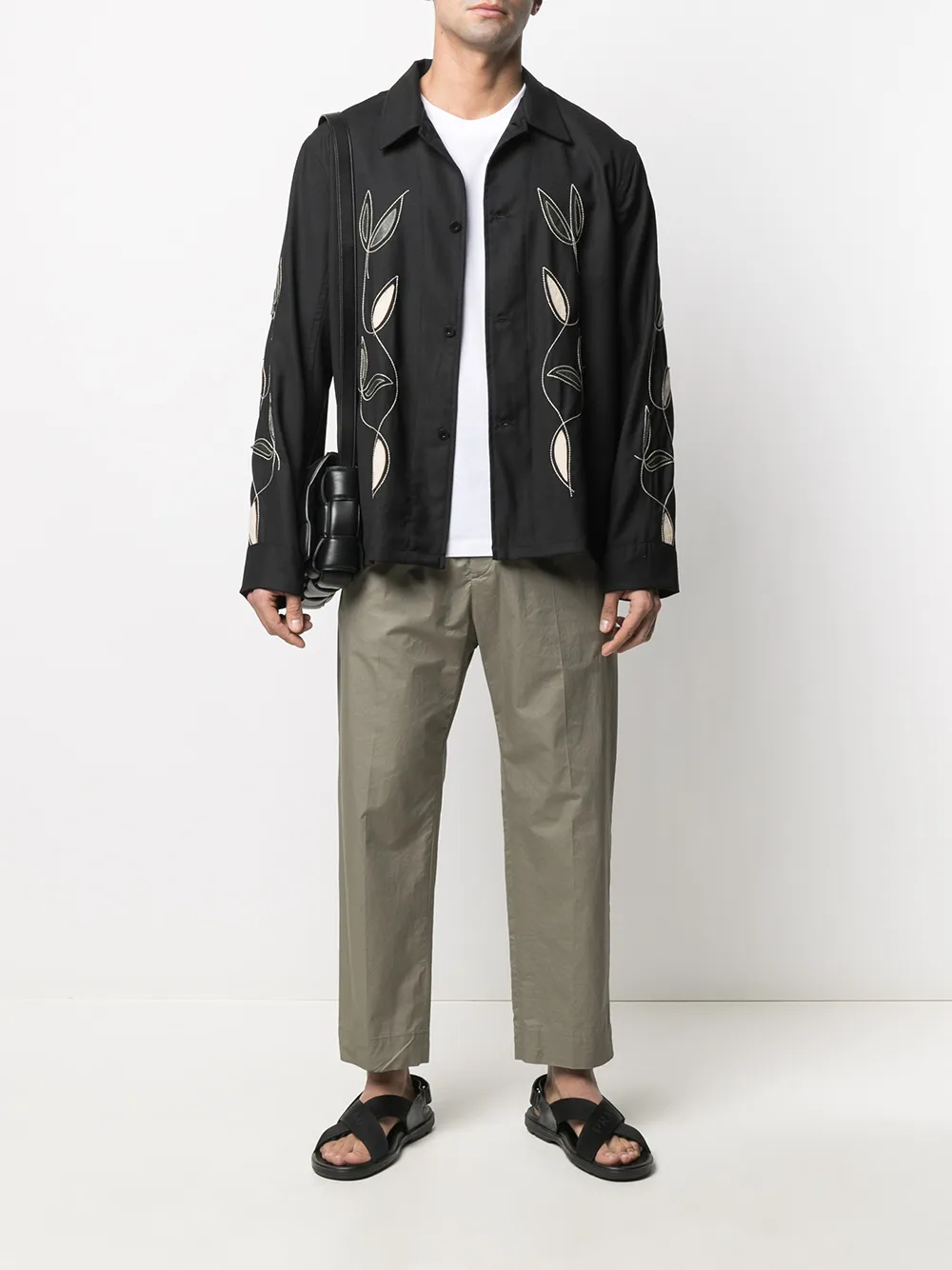 Jil Sander T-shirt met ronde hals Wit