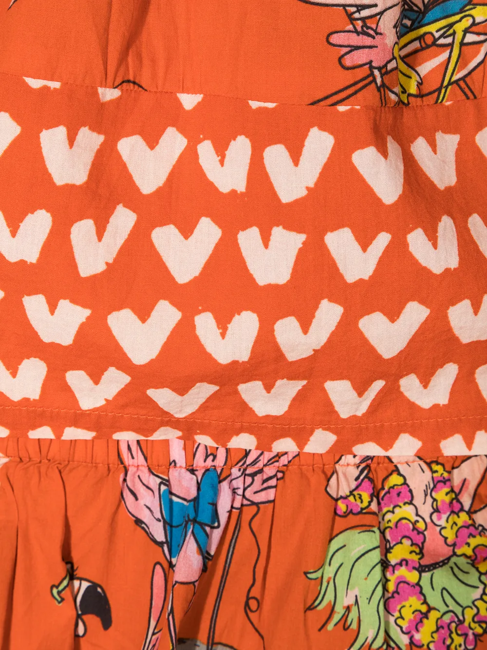 фото Stella mccartney kids расклешенное платье с принтом