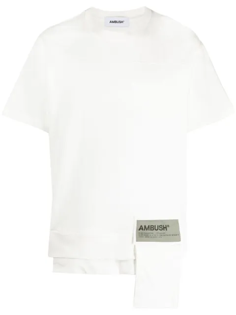 AMBUSH logo-patch cotton T-shirt