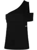 AMBUSH one-shoulder asymmetric top - Black