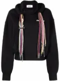AMBUSH multi-drawstring logo hoodie - Black