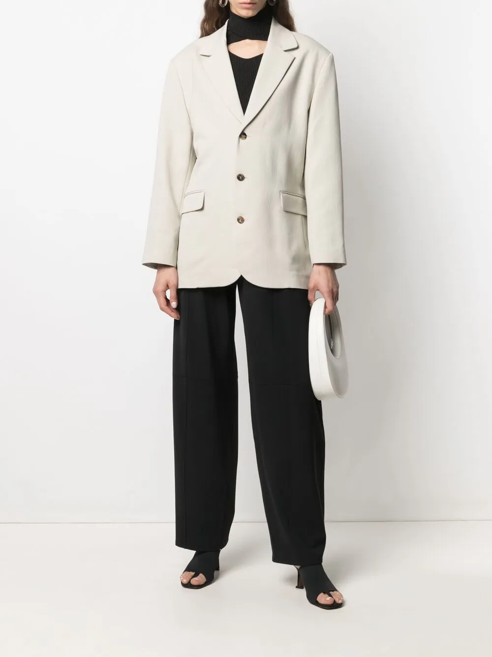 Image 2 of AMBUSH oversized single-breasted blazer