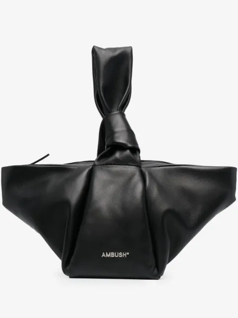 AMBUSH Twist knot-detail tote