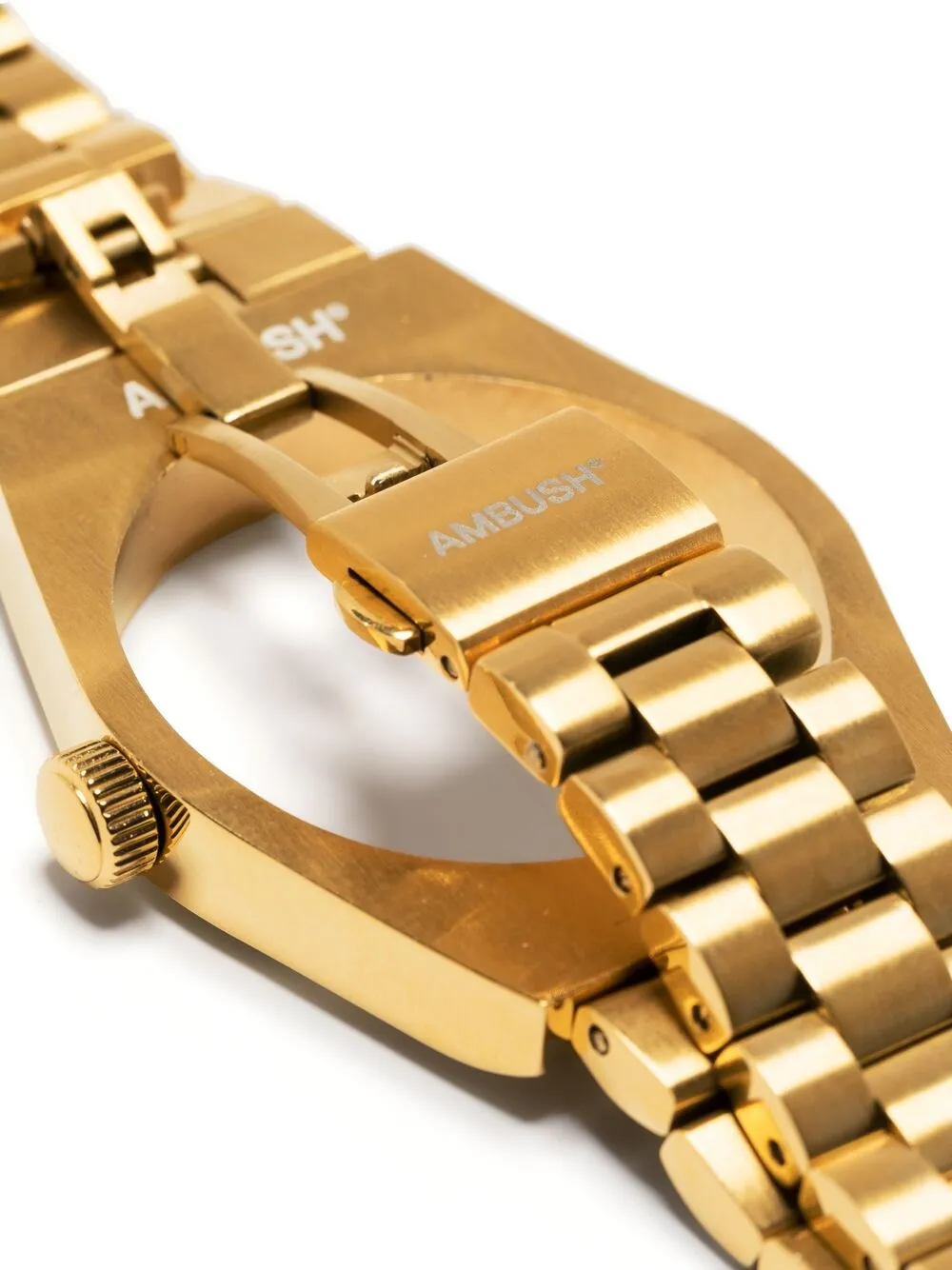 Ambush Stainless Steel Watch Bracelet In Gold