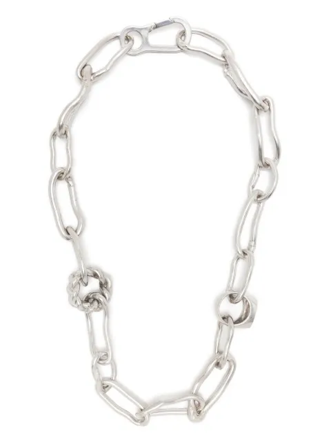 AMBUSH ring-pendant chain necklace