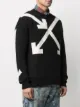 Off-White Twisted Arrows knitted jumper
