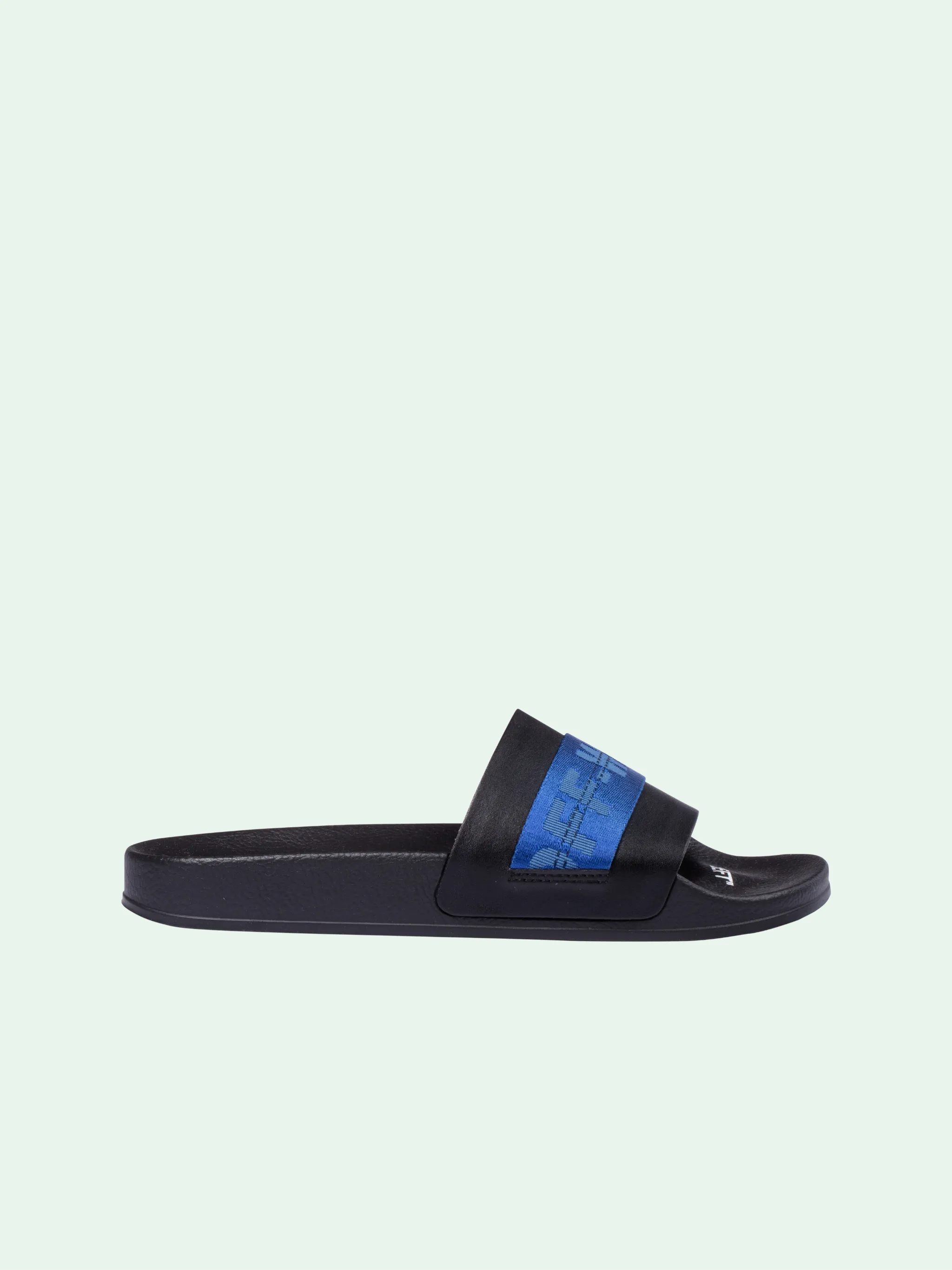 off white industrial strap slides