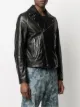 Off-White leather biker jacket