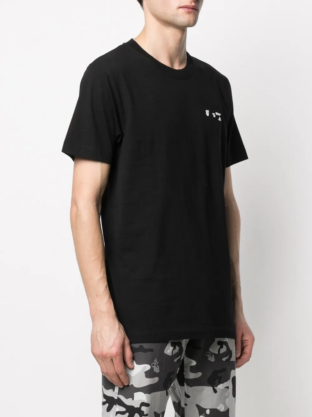 Off-White футболка с короткими рукавами и логотипом  OMAA027S21JER0031001 Фото 3