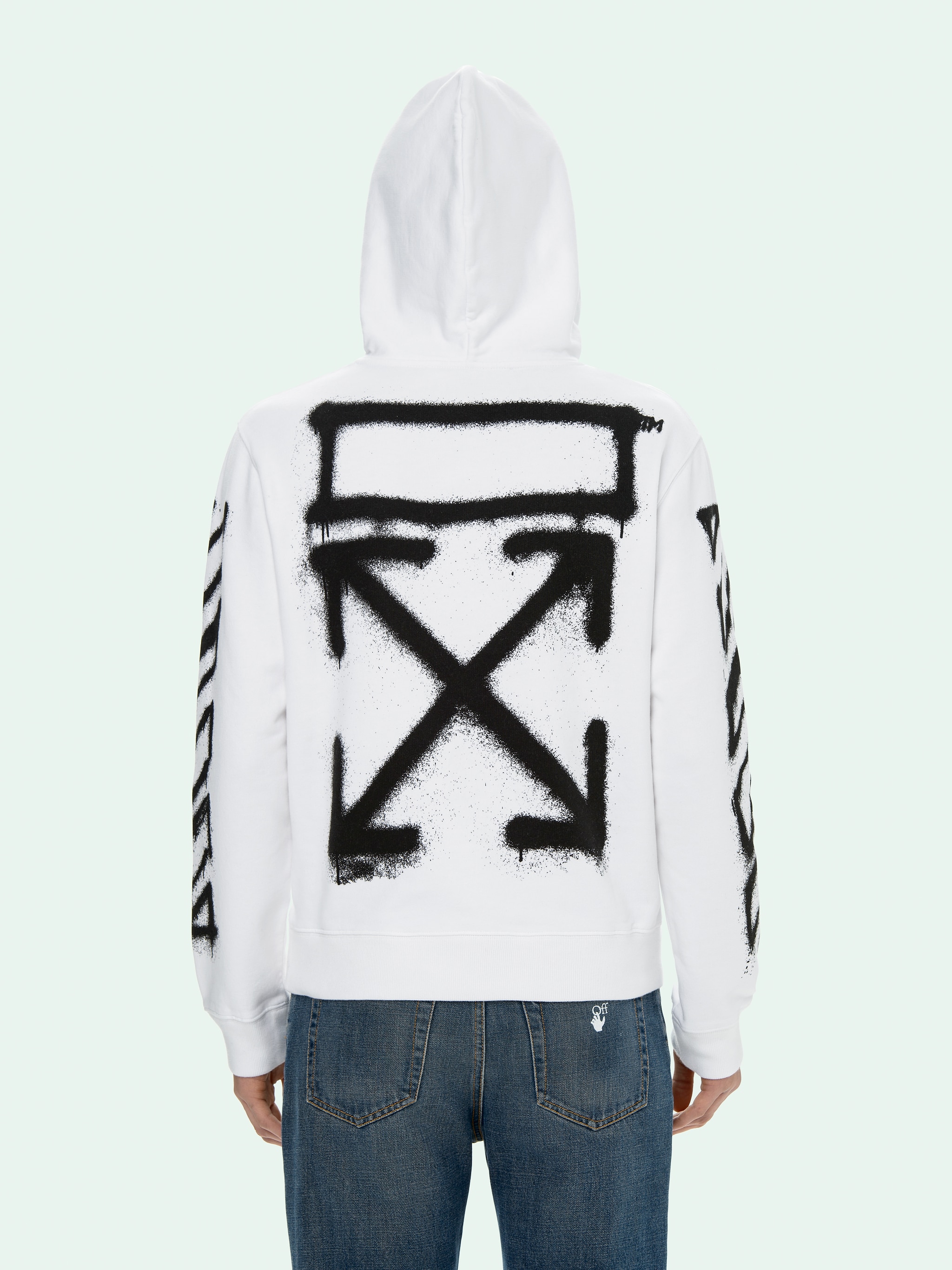 WHITE SPRAY MARKER HOODIE - Off-White™ Official Site