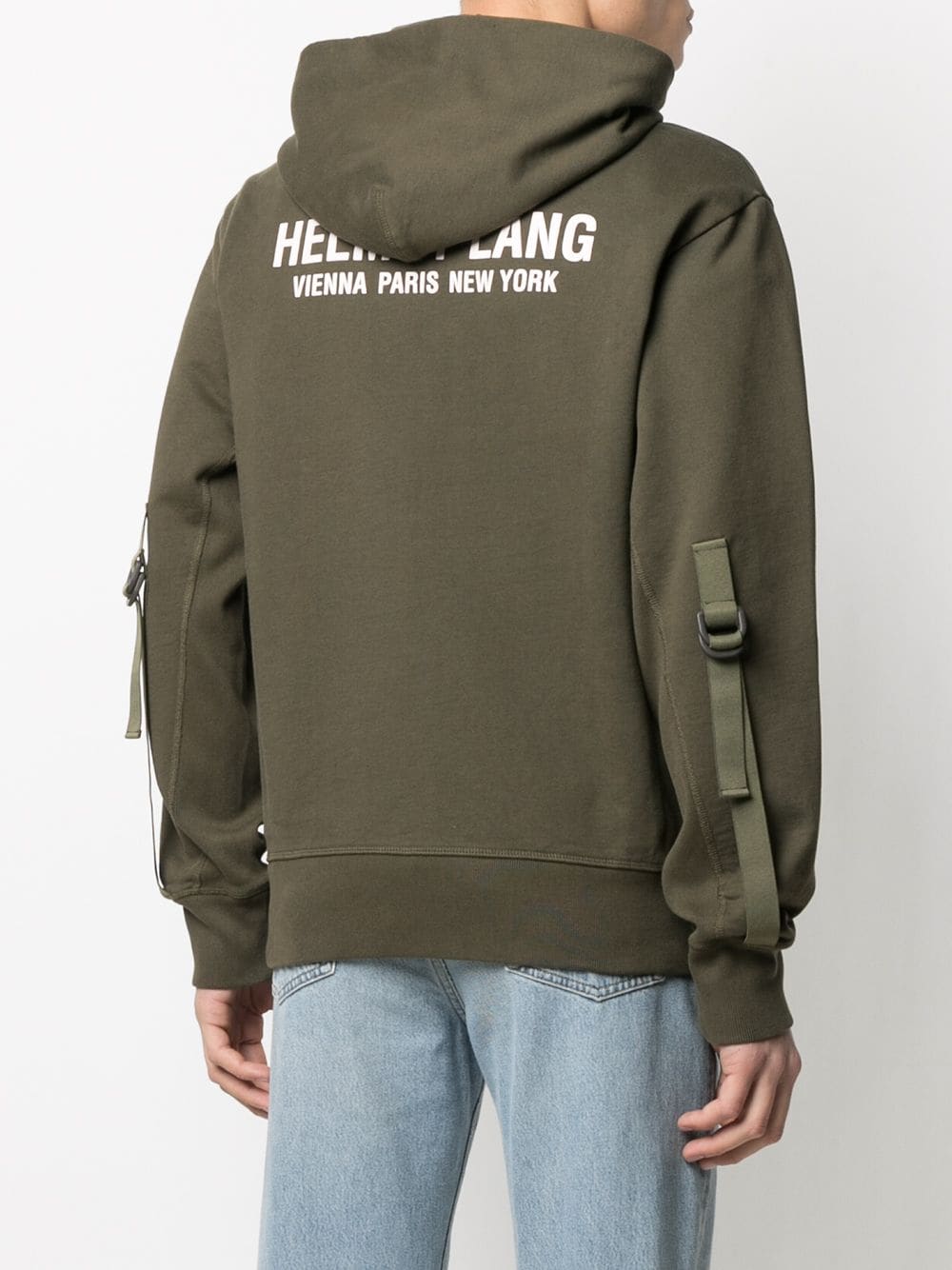 фото Helmut lang худи с логотипом