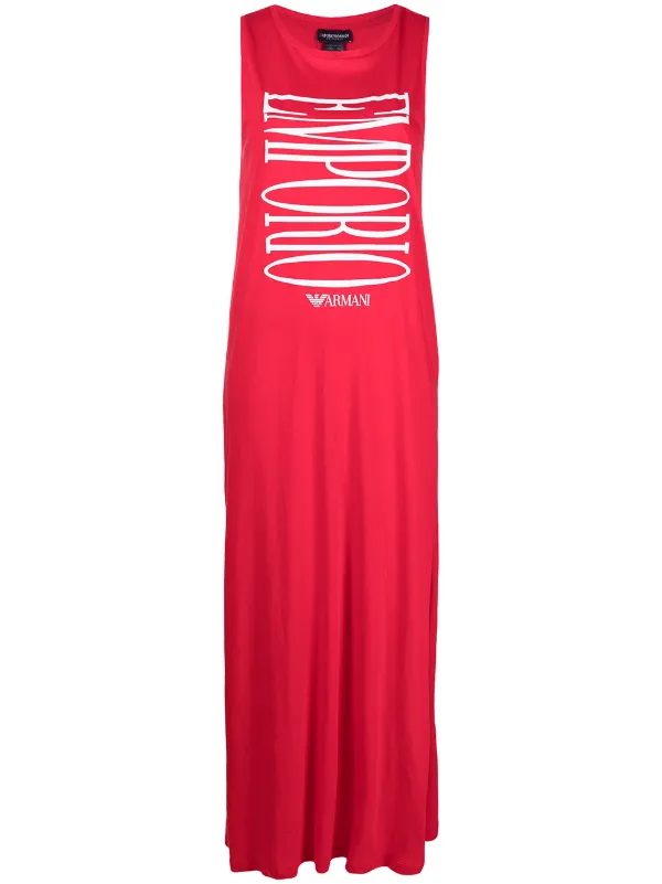 armani logo dress