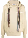 AMBUSH drawstring cotton hoodie - Neutrals