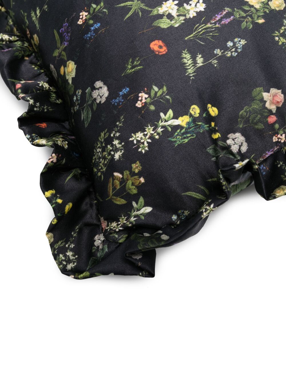 фото Preen by thornton bregazzi подушка с цветочным принтом и оборками